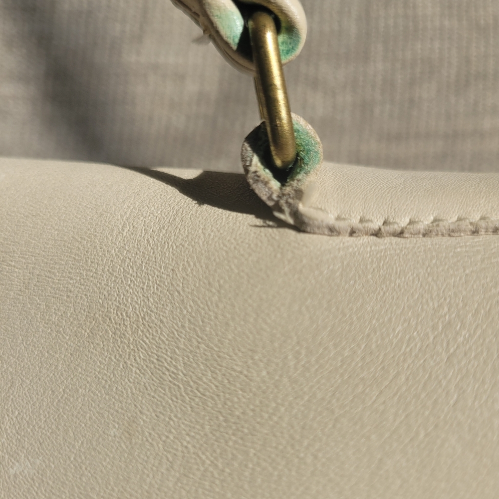 Fashion Real Leather Ivory Bag - Picture 4 of 7